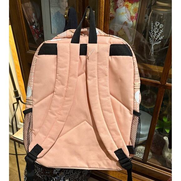 Girls Pets Life Backpack with water bottle holder on side and front pocket - Picture 2 of 5